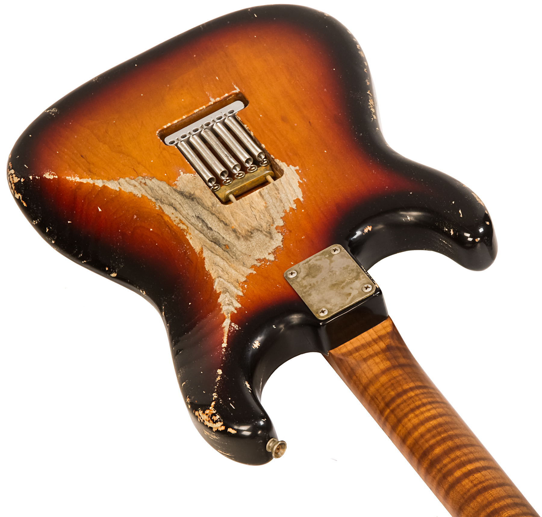 Xotic Xsc-2 Ash Calif. Class Hss Rw #2090 - Super Heavy Aging 3 Tone Burst - Elektrische gitaar in Str-vorm - Variation 2