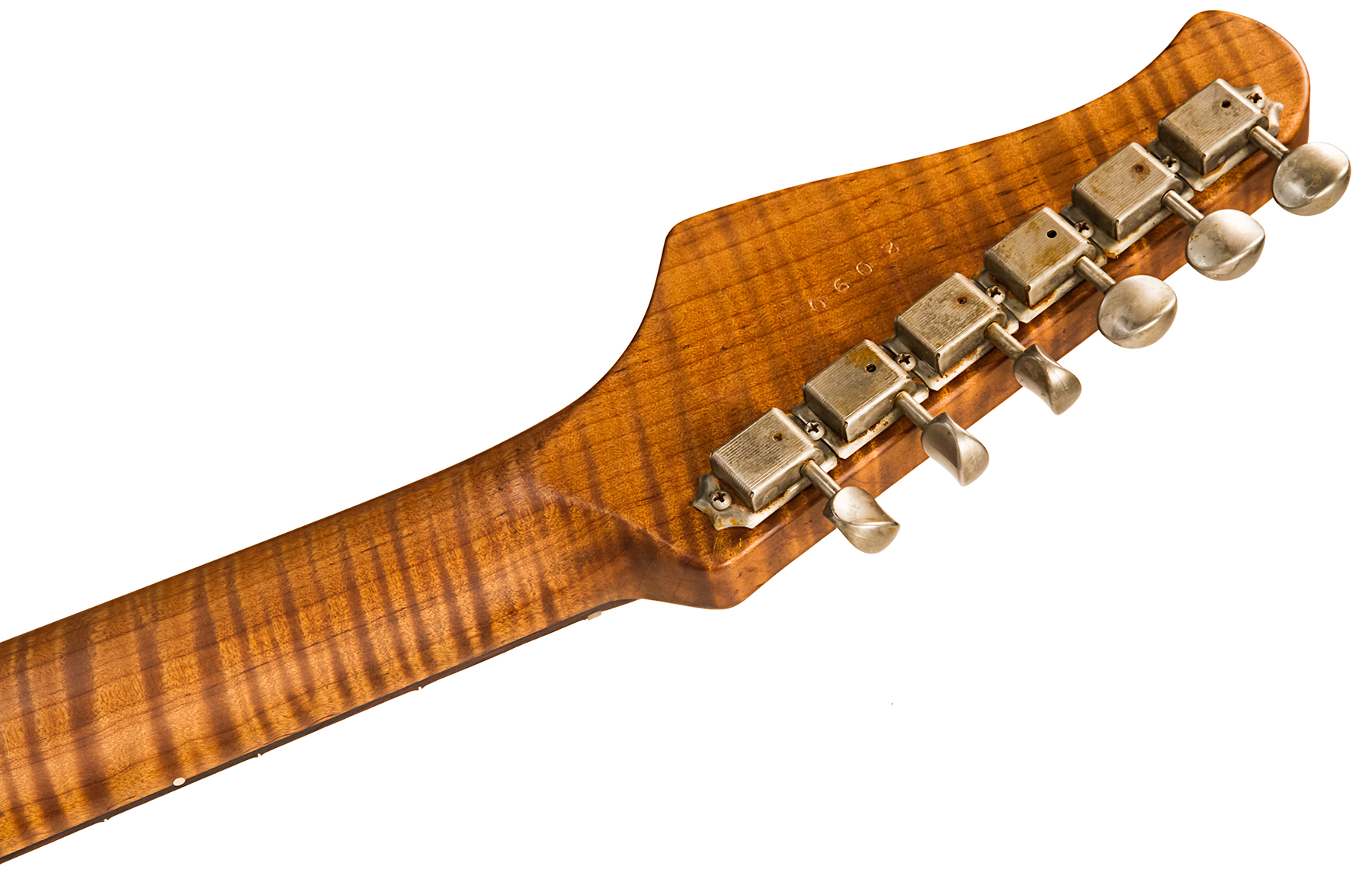 Xotic Xsc-2 Ash Calif. Class Hss Rw #2090 - Super Heavy Aging 3 Tone Burst - Elektrische gitaar in Str-vorm - Variation 5