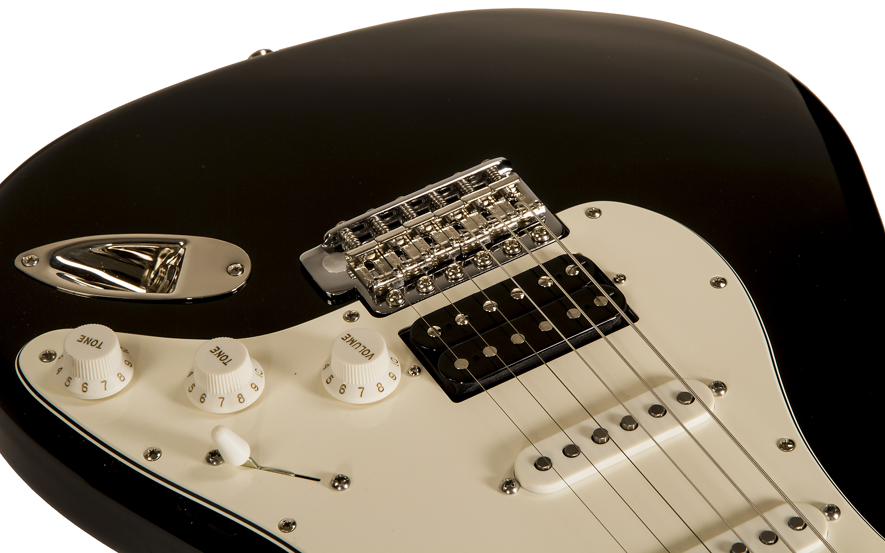 Xotic Xscpro-2 California Class Hss Mn #2113 - Light Aging Black - Elektrische gitaar in Str-vorm - Variation 3