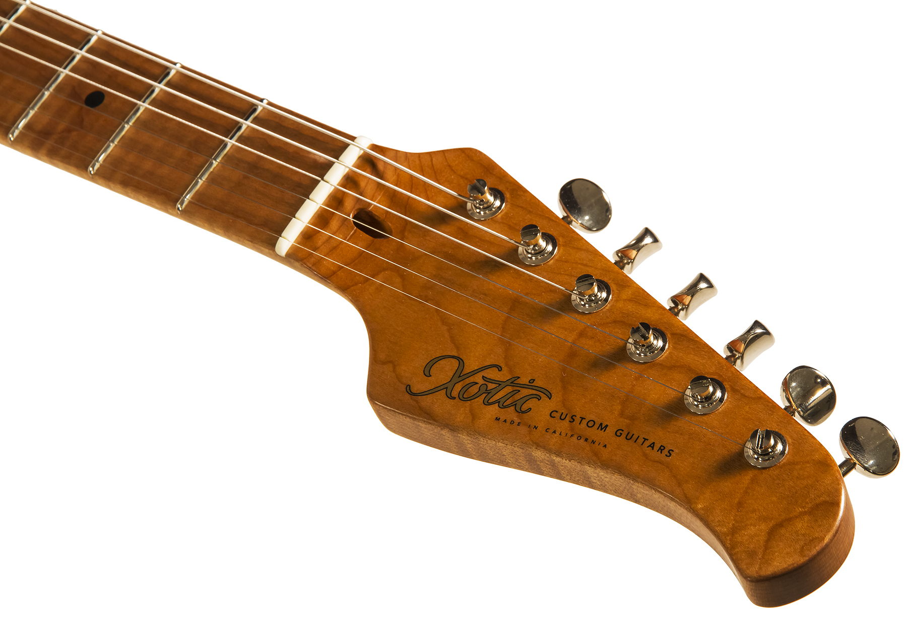 Xotic Xscpro-2 California Class Hss Mn #2113 - Light Aging Black - Elektrische gitaar in Str-vorm - Variation 5