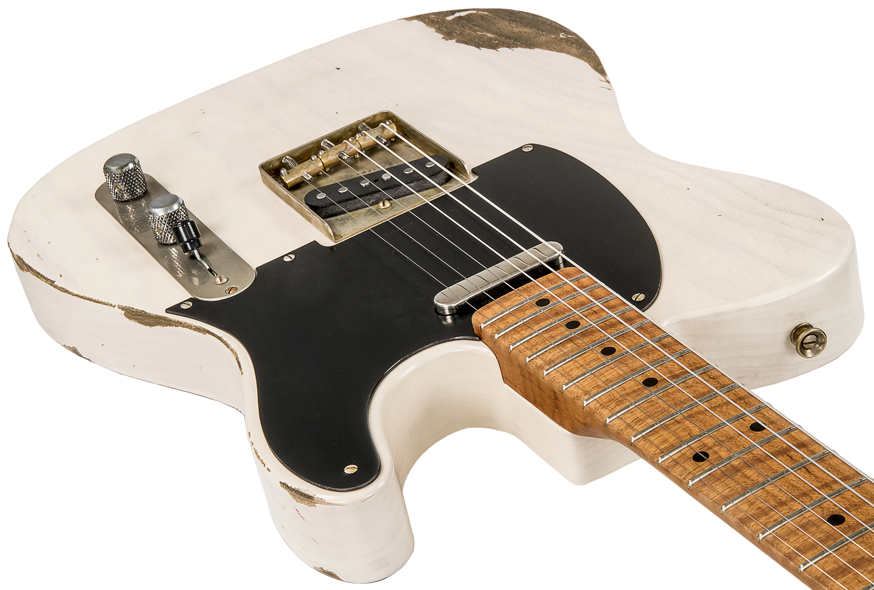 Xotic Xtc-1 Ash California Class 2s Mn #1617 - Heavy Aging White Blonde - Elektrische gitaar in Str-vorm - Variation 3