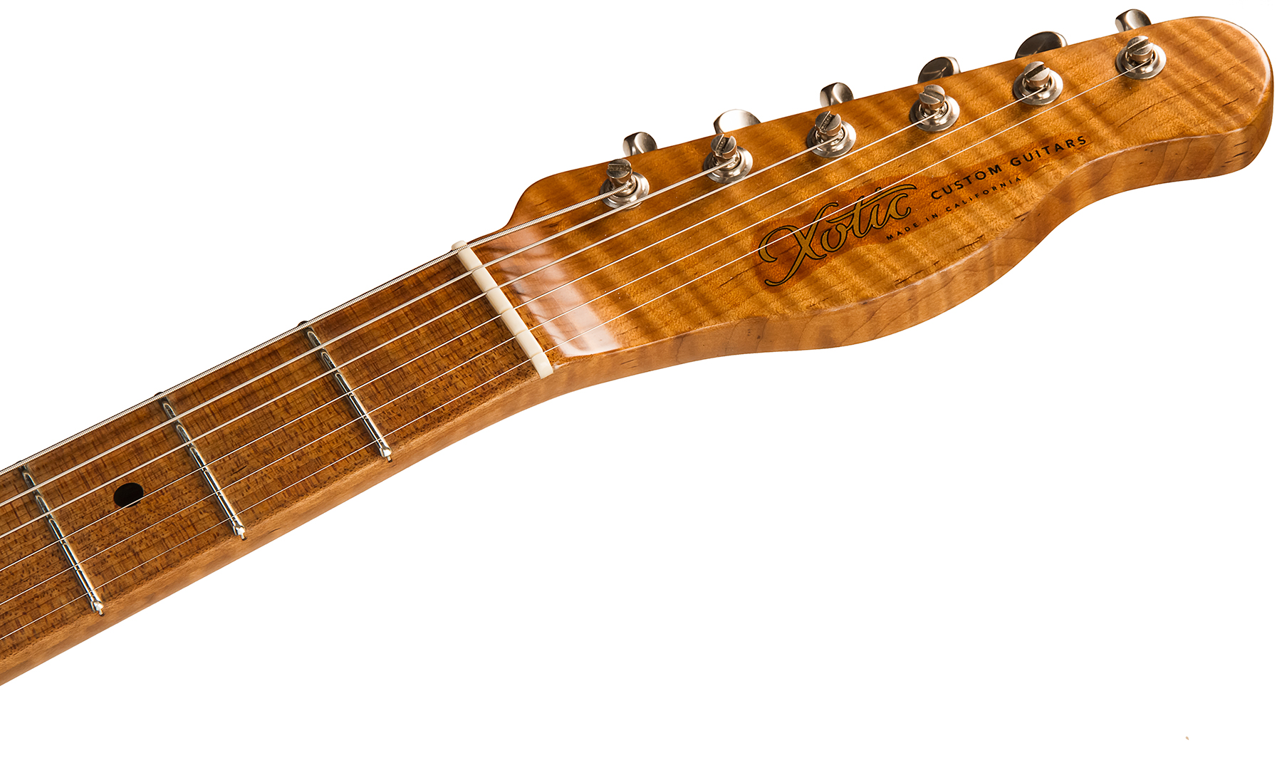 Xotic Xtc-1 Ash California Class 2s Mn #2097 - Medium Aging Shell Pink - Televorm elektrische gitaar - Variation 3