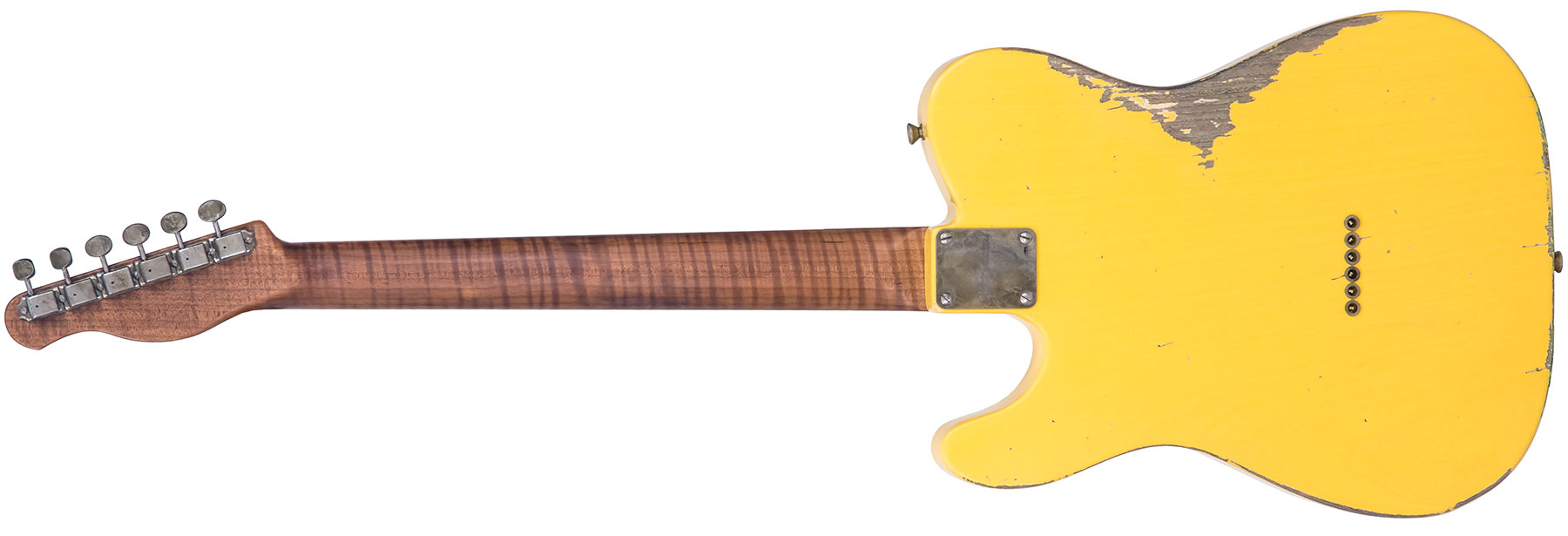 Xotic Xtc-1 Ash Master Grade California Class 2s Mn #1943 - Super Heavy Aging Butterscotch - Televorm elektrische gitaar - Variation 1