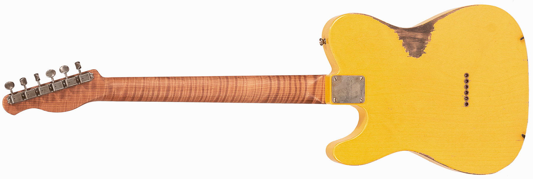 Xotic Xtc-1 Ash California Class 2s Mn #1619 - Heavy Aging Butterscotch - Televorm elektrische gitaar - Variation 1