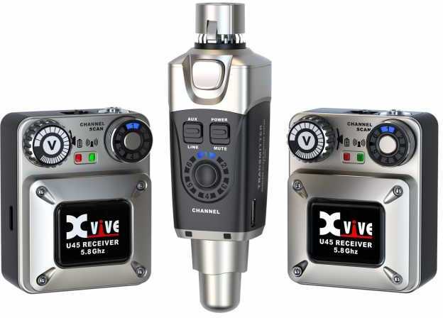 Xvive U45r2 Wireless In Ear System - Draadloze zender-ontvanger Systeem - Main picture