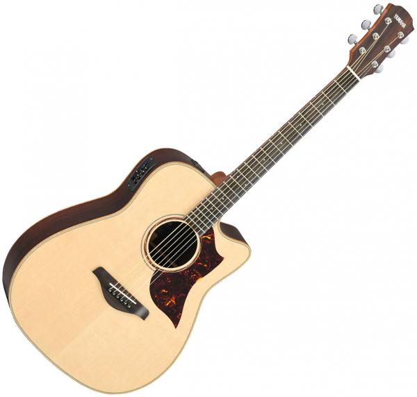 Elektro-akoestische gitaar Yamaha A3R - Natural
