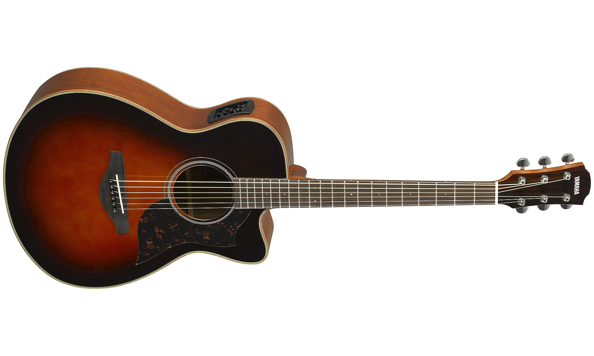 Yamaha Ac1m Ii Tbs Concert Cw Epicea Acajou 2017 - Tobacco Brown Sunburst - Elektro-akoestische gitaar - Variation 1