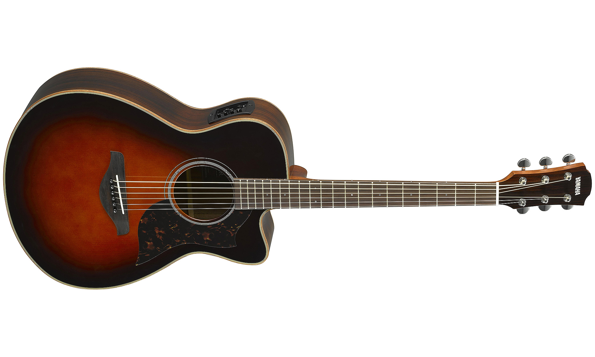 Yamaha Ac1r Ii Tbs Concert Cw Epicea Palissandre 2017 - Tobacco Brown Sunburst - Elektro-akoestische gitaar - Variation 1