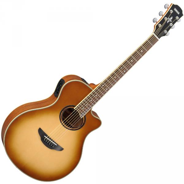 Elektro-akoestische gitaar Yamaha APX700II - Sand sunburst