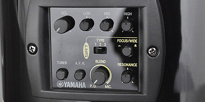 Yamaha Cpx1000 - Translucent Black - Elektro-akoestische gitaar - Variation 2