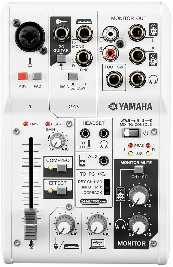 Yamaha Ag03 - Analoge Mengtafel - Main picture