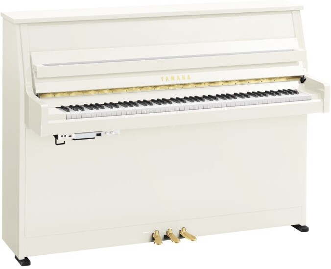 Yamaha B10 Pwh Transacoustic - Rechte piano - Main picture