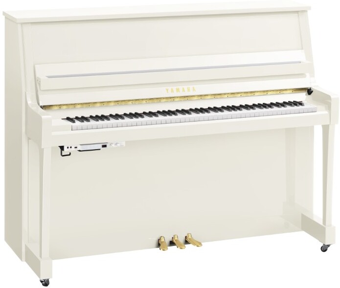 Yamaha B20 Pwh Transacoustic - Rechte piano - Main picture