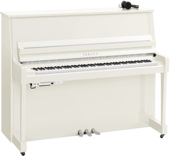 Yamaha B30 Pwhc Silent Piano - Chrome - Rechte piano - Main picture