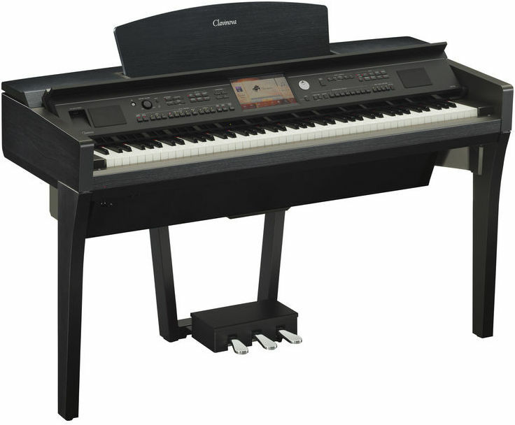 Yamaha Cvp-709b - Noir - Digitale piano met meubel - Main picture