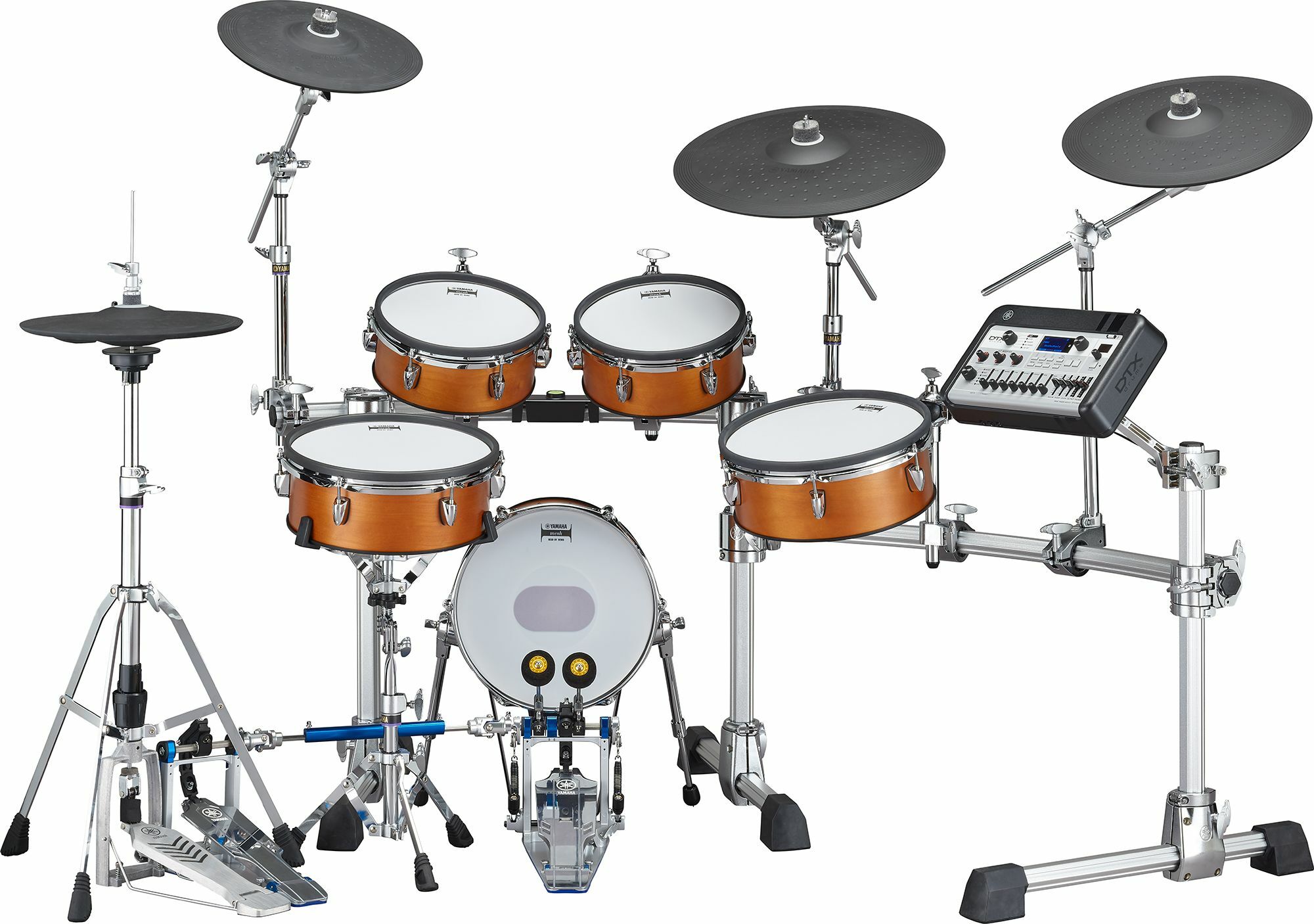 Yamaha Dtx10-km Electronic Drum Kit Mesh Black Forrest - Elektronisch drumstel - Main picture