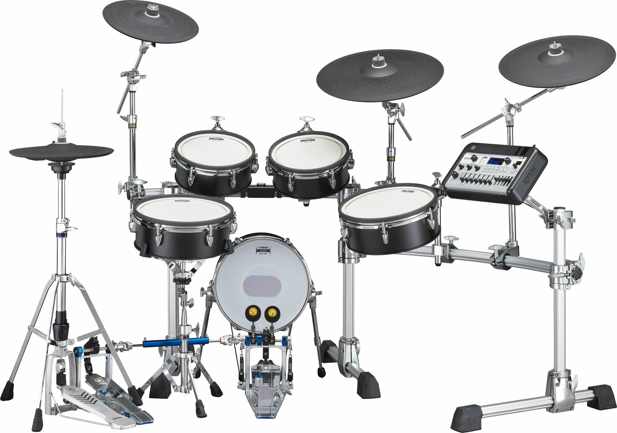 Yamaha Dtx10-kx Electronic Drum Kit Black Forrest - Elektronisch drumstel - Main picture