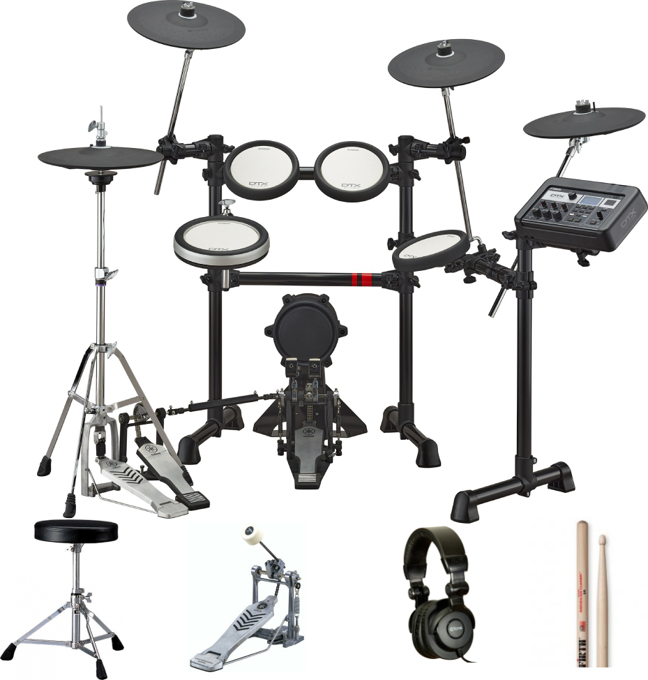 Yamaha Dtx6k3-x Bundle Complet - X-hp1 + Ds550u + Fp2710a + Vic5a - Elektronisch drumstel - Main picture