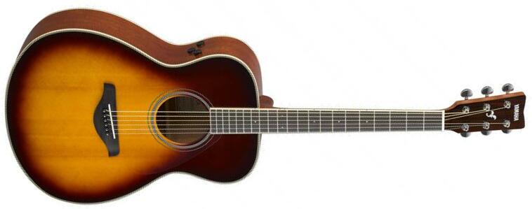 Yamaha Fs-ta Transacoustic - Brown Sunburst - Westerngitaar & electro - Main picture