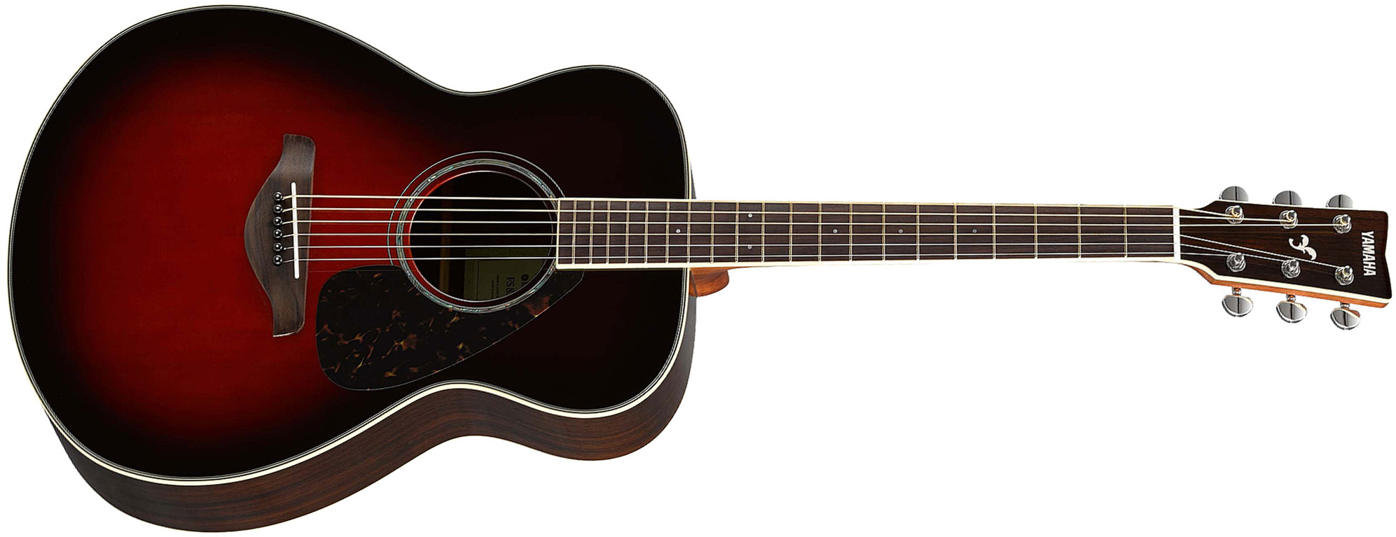 Yamaha Fs830 Tbs 2016 Concert - Tobacco Brown Sunburst - Westerngitaar & electro - Main picture