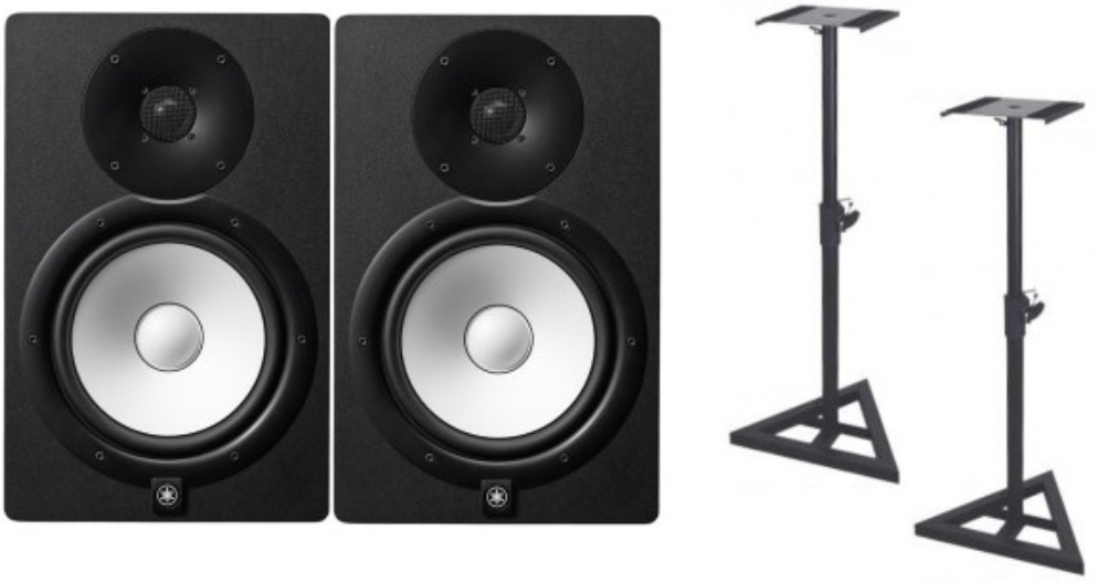 Yamaha Hs8 + Stands Monitors - La Paire - Home studio set - Main picture