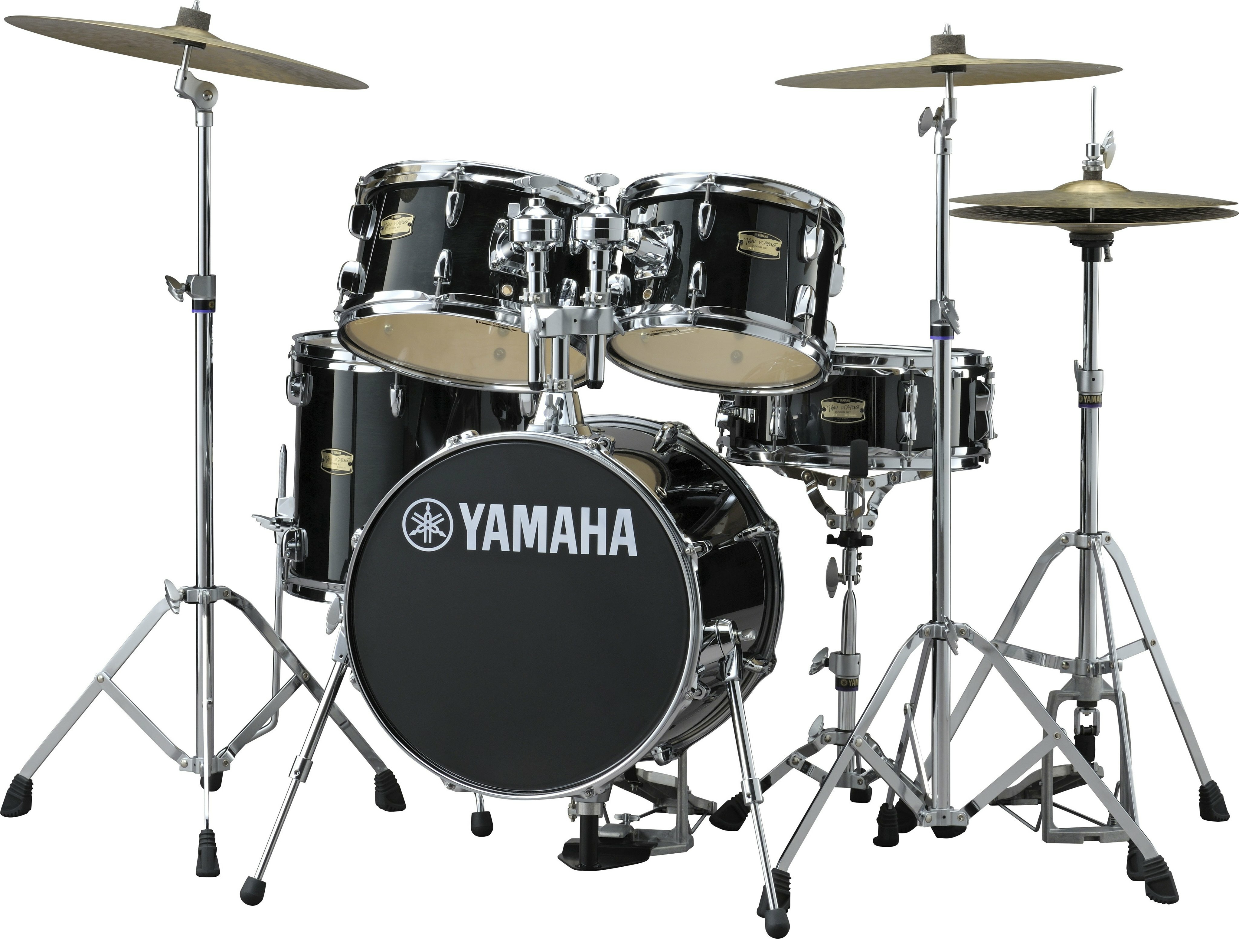 Yamaha Kit Junior Manu Katche - 4 FÛts - Raven Black - Junior drumstel - Main picture