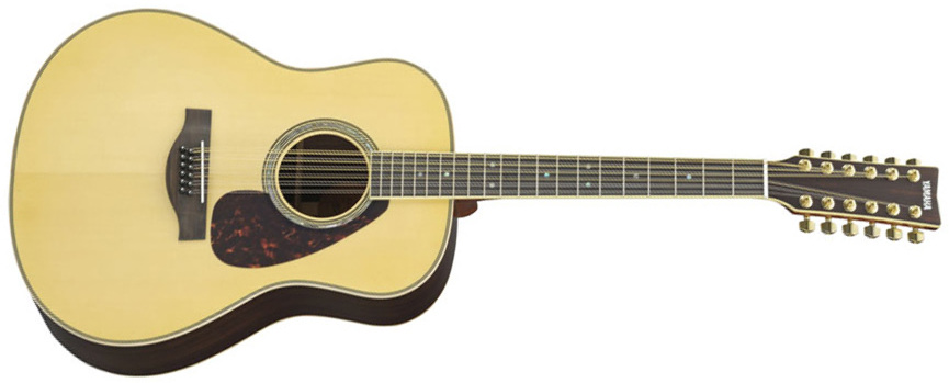 Yamaha Ll16-12 Are - Natural - Elektro-akoestische gitaar - Main picture