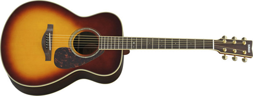 Yamaha Ls6 Are - Brown Sunburst - Elektro-akoestische gitaar - Main picture