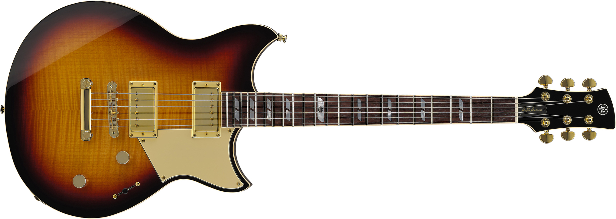 Yamaha Mateo Mancuso Rs20mm Revstar Signature 2h Dimarzio Ht Rw - Vintage Sunburst - Double cut gitaar - Main picture