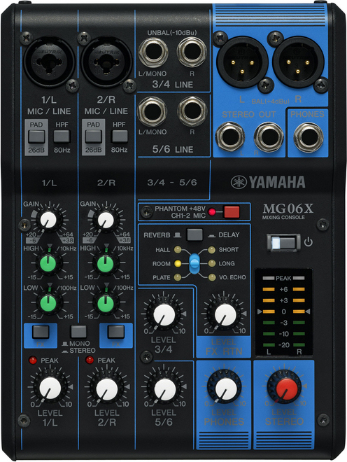 Yamaha Mg06x - Analoge Mengtafel - Main picture