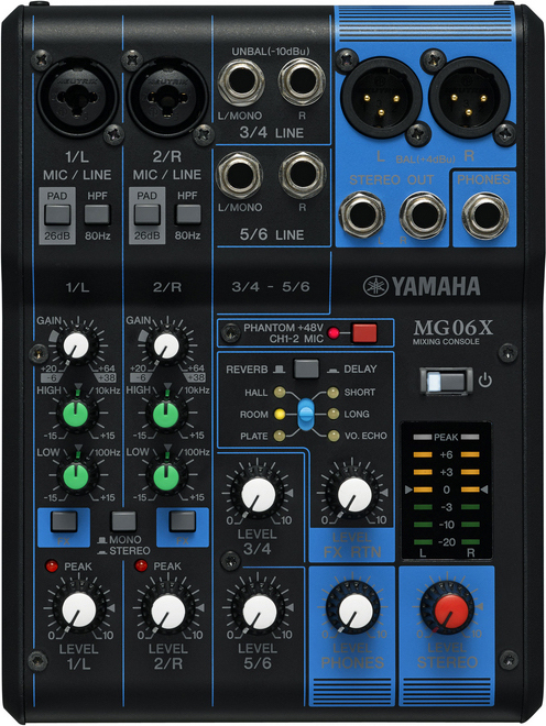 Yamaha Mg06x - Analoge Mengtafel - Main picture