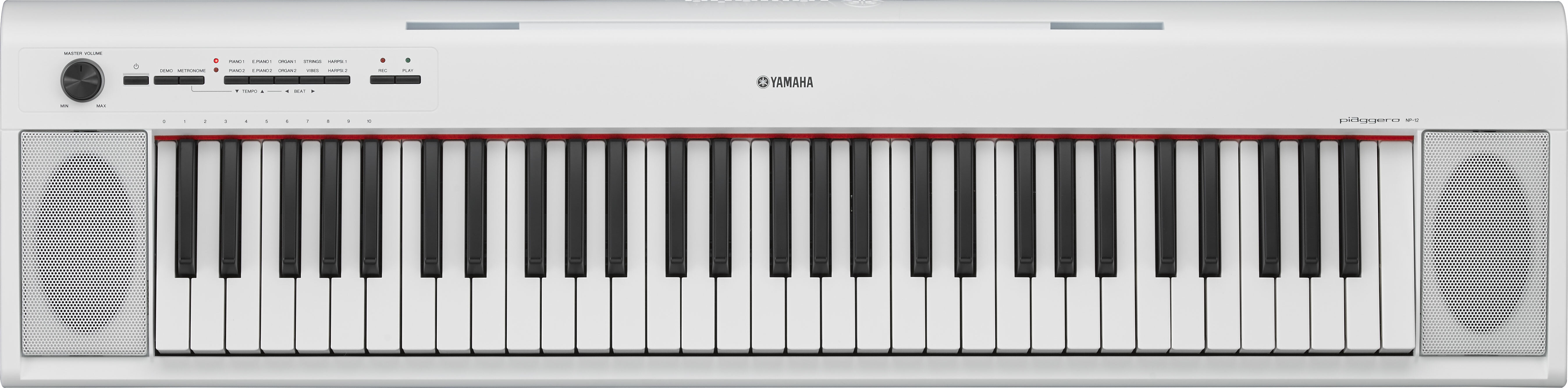 Yamaha Np-12 - White - Draagbaar digitale piano - Main picture