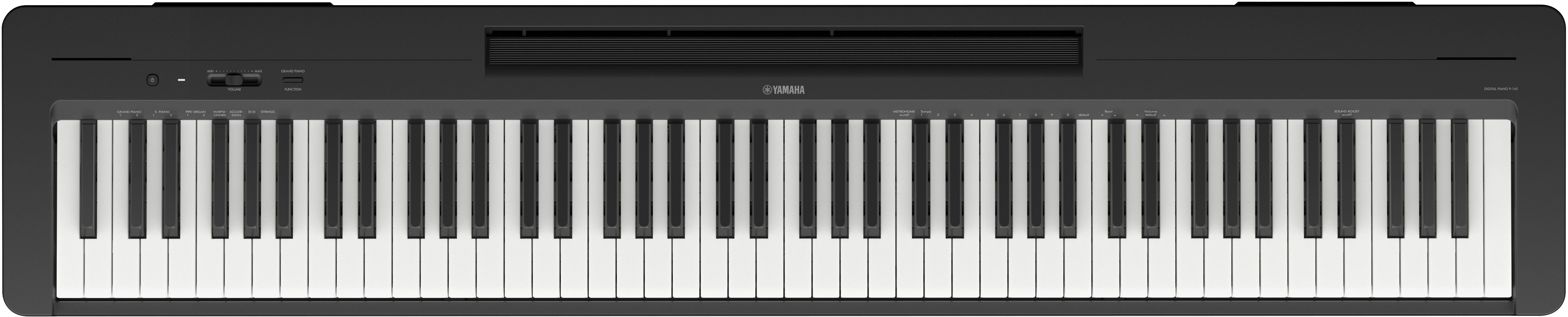 Yamaha P-145 Black - Draagbaar digitale piano - Main picture