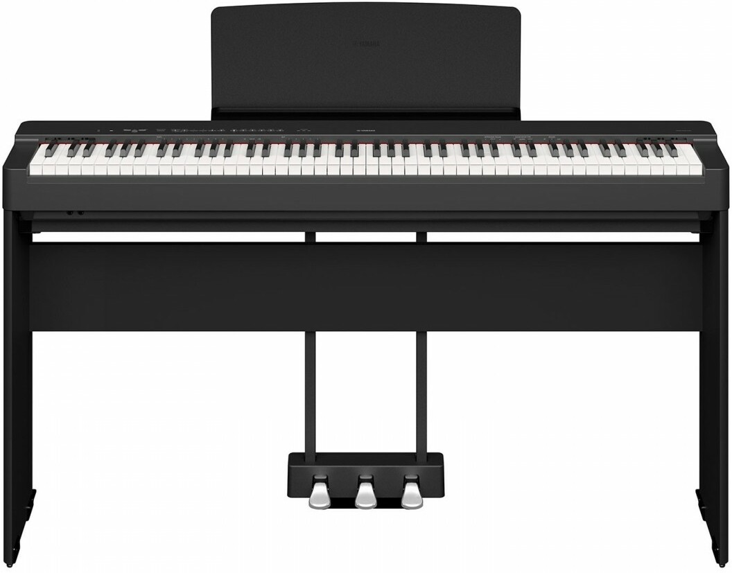 Yamaha P-225 Black  + L-200 B + Lp-1 PÉdalier Pour P225 - Draagbaar digitale piano - Main picture