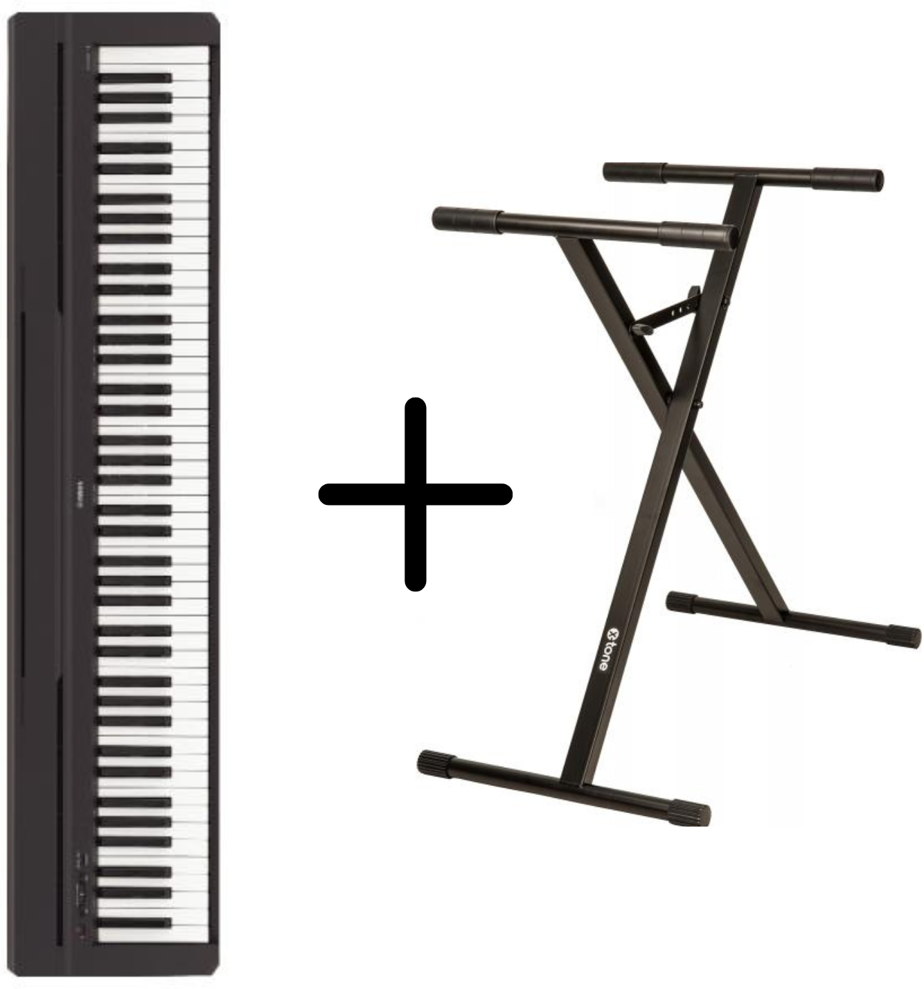 Yamaha P-45 Black  + Stand Premium - Black - Draagbaar digitale piano - Main picture