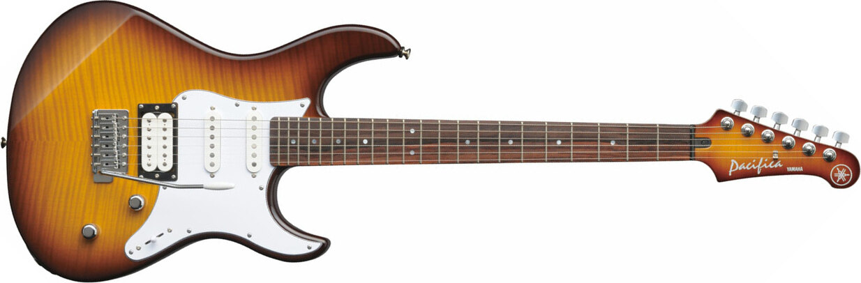 Yamaha Pacifica 212vfm Hss Trem Rw - Tobacco Brown Sunburst - Elektrische gitaar in Str-vorm - Main picture