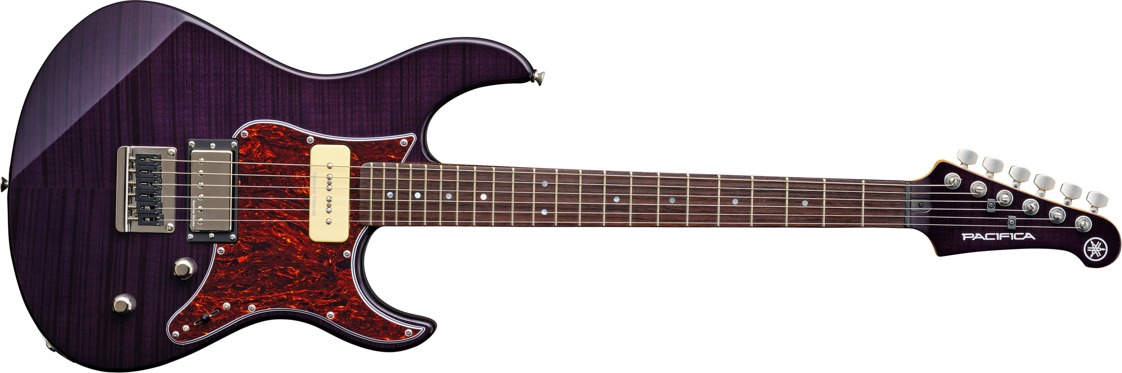 Yamaha Pacifica Pac611hfm Hs Ht Rw - Translucent Purple - Elektrische gitaar in Str-vorm - Main picture