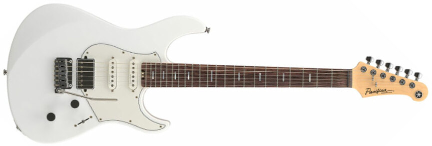 Yamaha Pacifica Standard Plus Pacs+12 Trem Hss Rw - Shell White - Elektrische gitaar in Str-vorm - Main picture