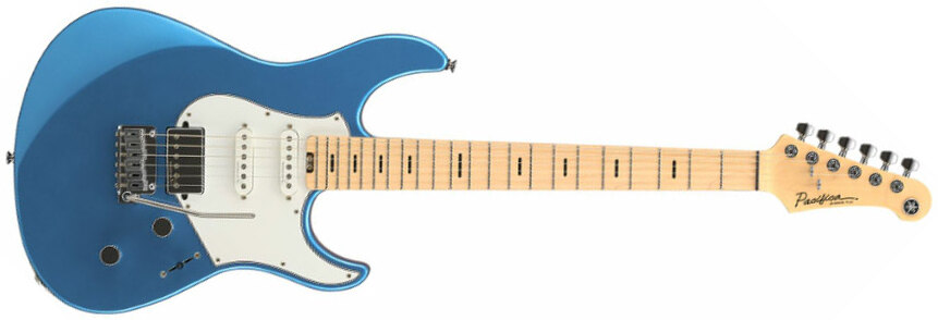 Yamaha Pacifica Standard Plus Pacs+12m Trem Hss Mn - Sparkle Blue - Elektrische gitaar in Str-vorm - Main picture