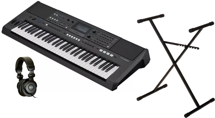 Yamaha Psr-e583  + Standard (xh 6101) + X-hp1 - Entertainerkeyboard - Main picture