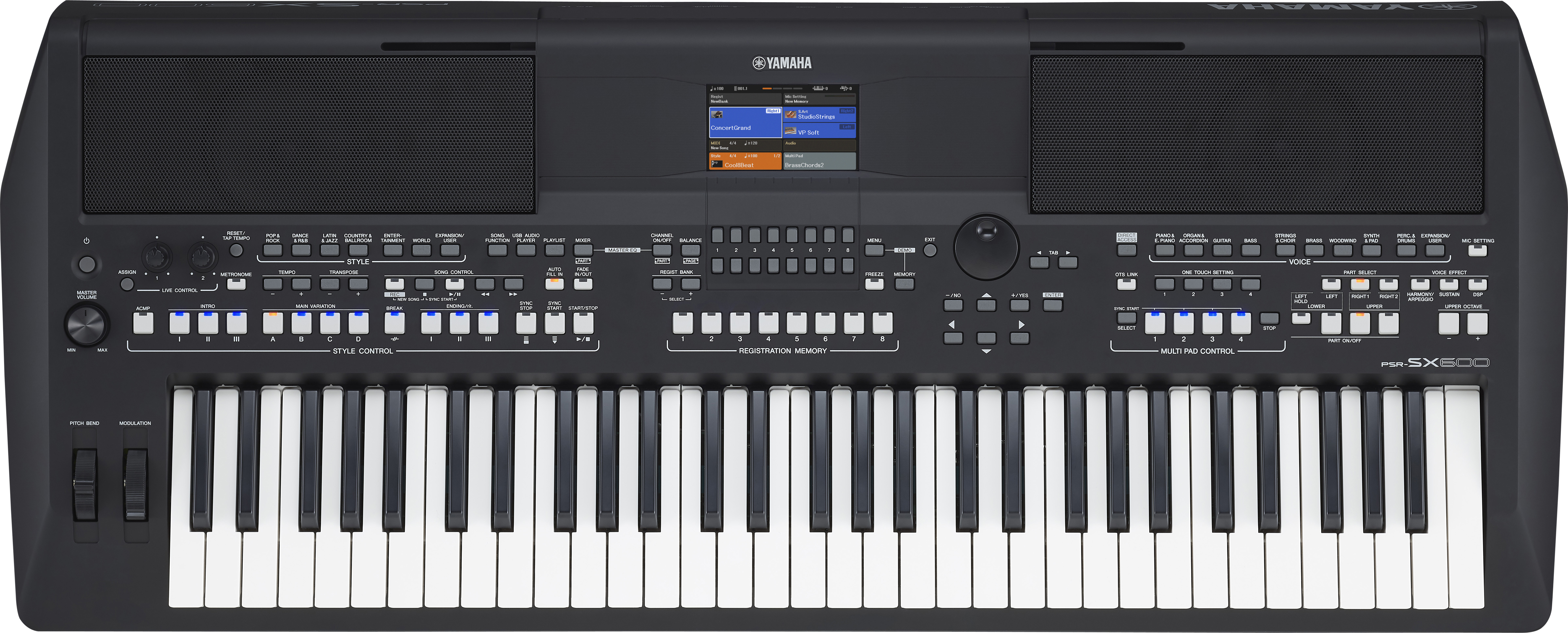 Yamaha Psr-sx600 - Entertainerkeyboard - Main picture