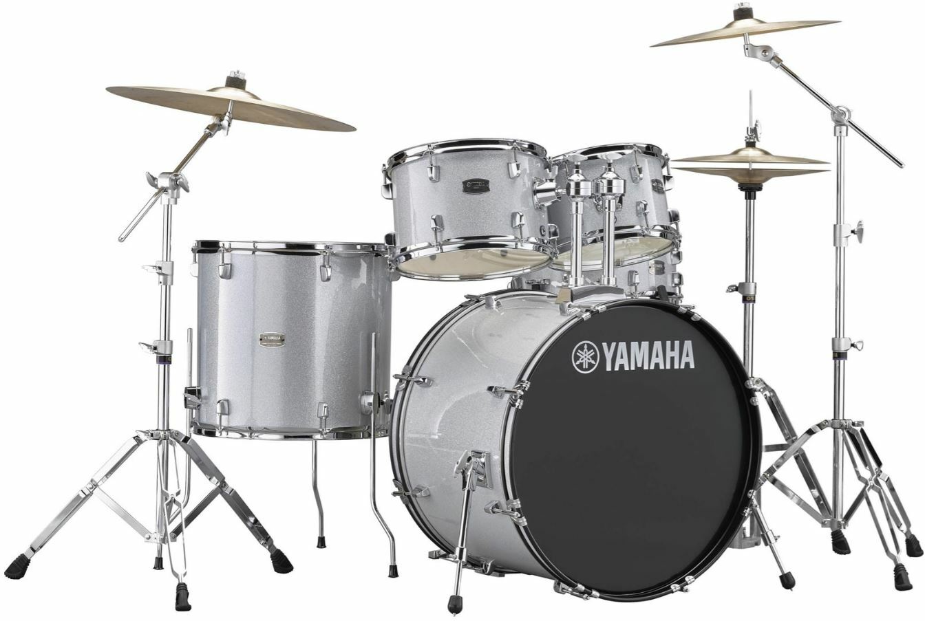 Yamaha Rdp0f5 Rydeen Fusion 20 - Silver Glitter - Rock drumstel - Main picture