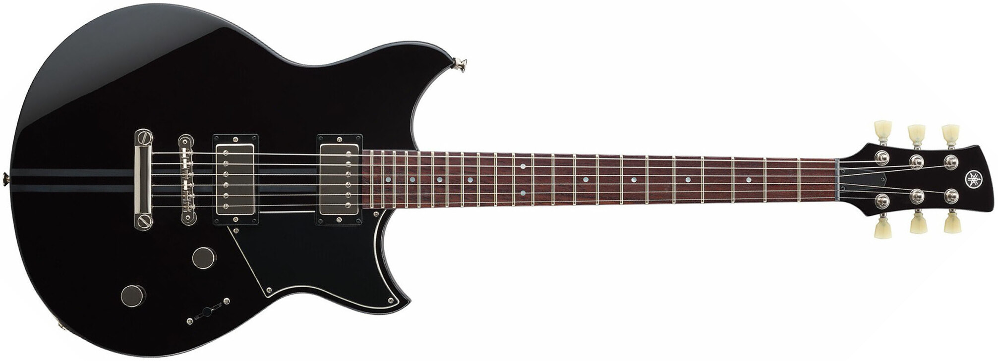 Yamaha Rse20 Revstar Element Hh Ht Rw - Black - Guitarra eléctrica de doble corte. - Main picture