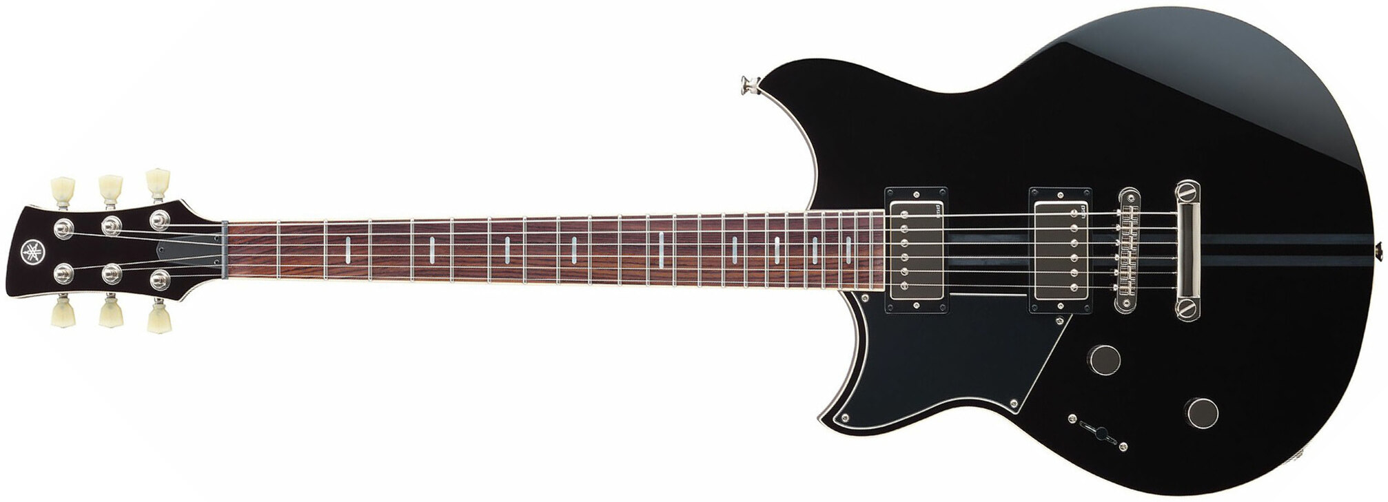 Yamaha Rss20l Revstar Standard Lh Gaucher Hh Ht Rw - Black - Linkshandige elektrische gitaar - Main picture