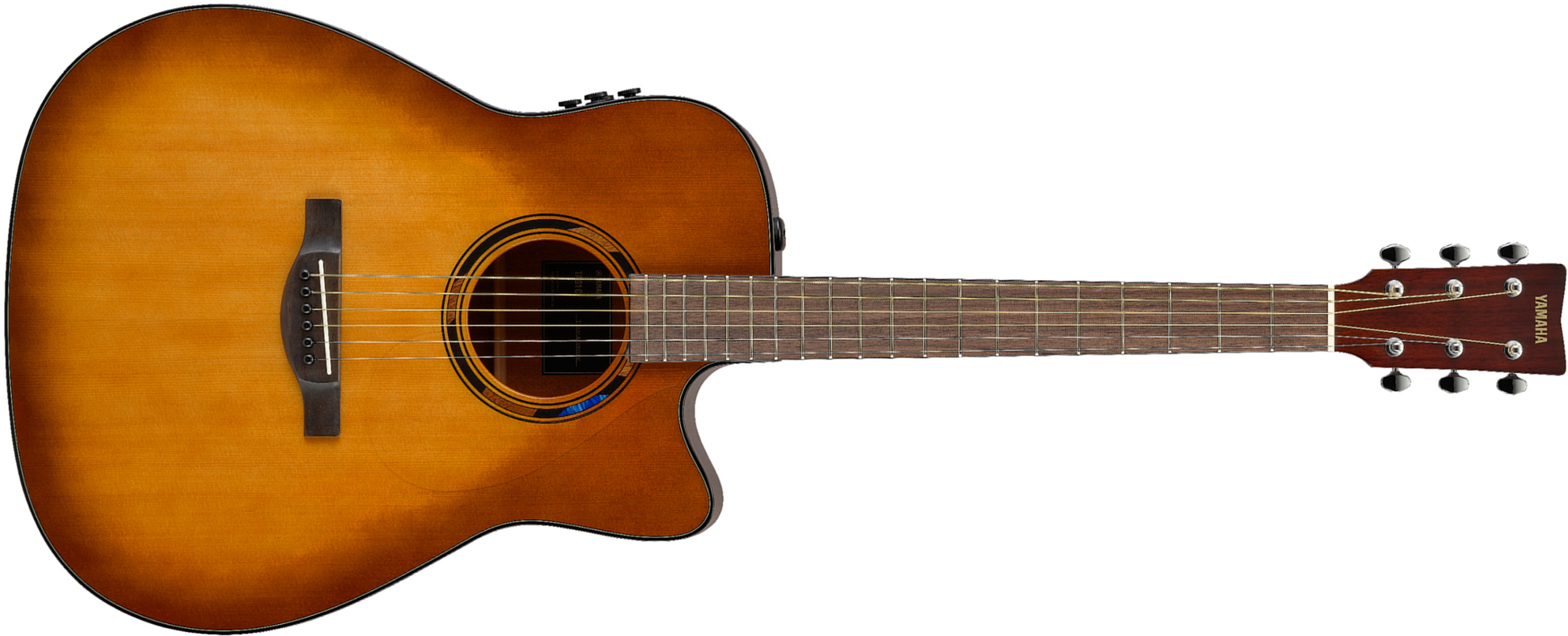 Yamaha Tag1c Dreadnought Epicea Acajou Noy - Sand Burst - Folk gitaar - Main picture