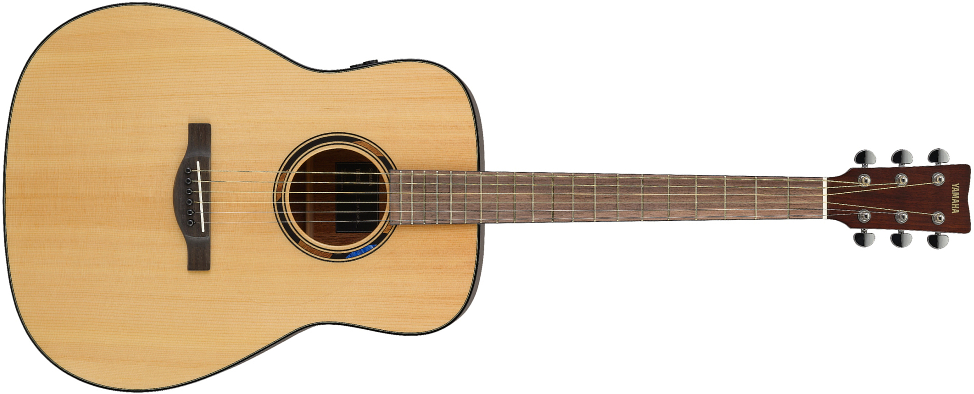 Yamaha Tag1e Transacoustic Dreadnought Epicea Acajou Noy - Natural - Folk gitaar - Main picture