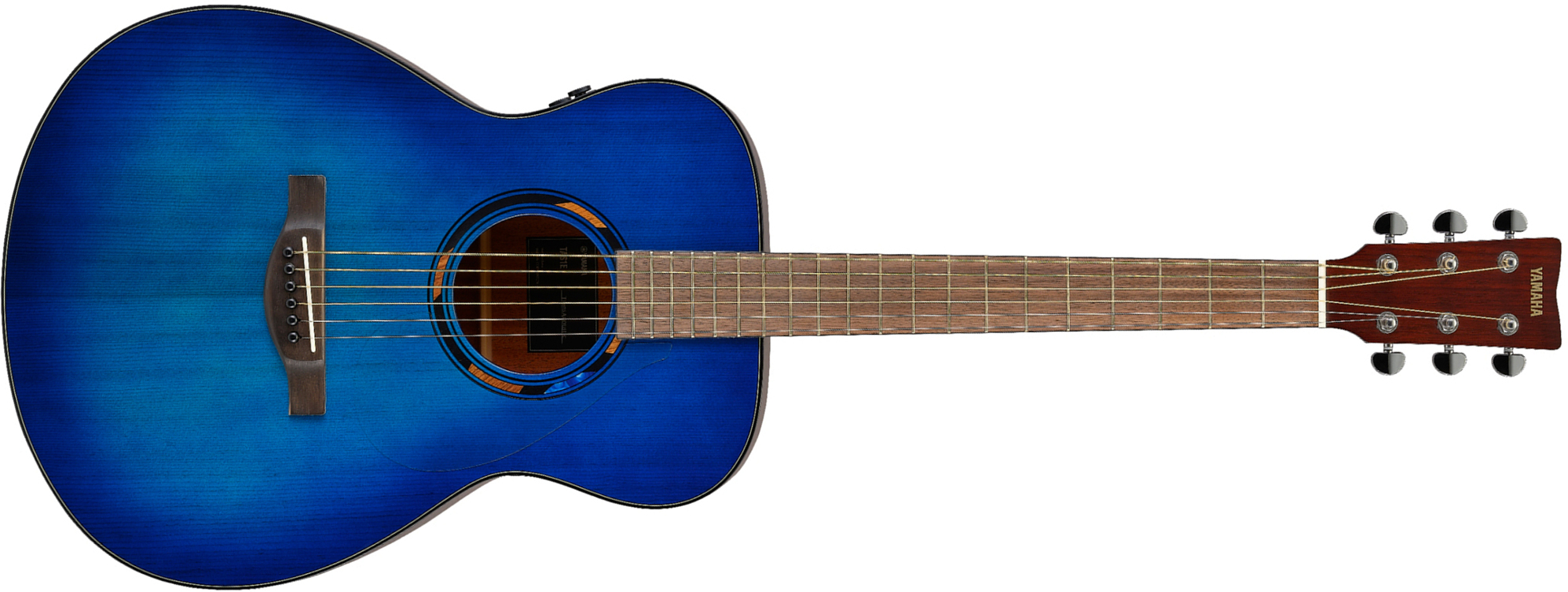 Yamaha Tas1e Transacoustic Concert Epicea Acajou Noy - Ultra Marine - Folk gitaar - Main picture