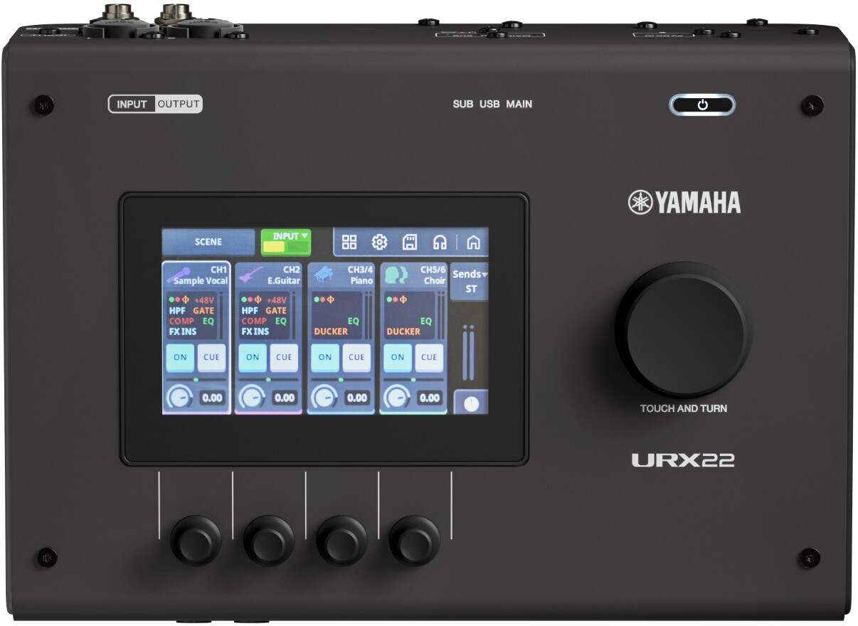 Yamaha Urx 22 Black - USB audio-interface - Main picture