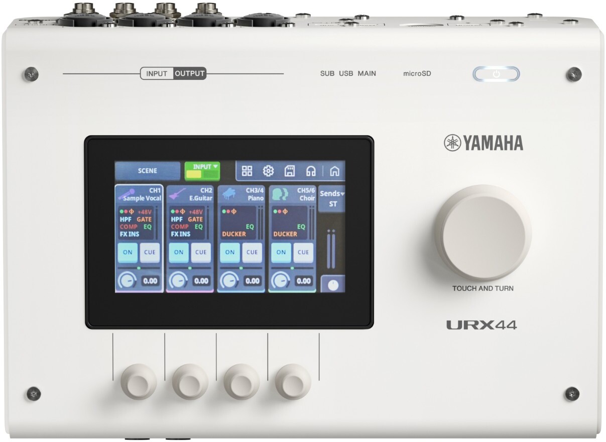 Yamaha Urx 44 White - USB audio-interface - Main picture
