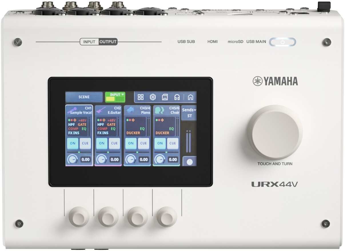 Yamaha Urx 44v White - USB audio-interface - Main picture